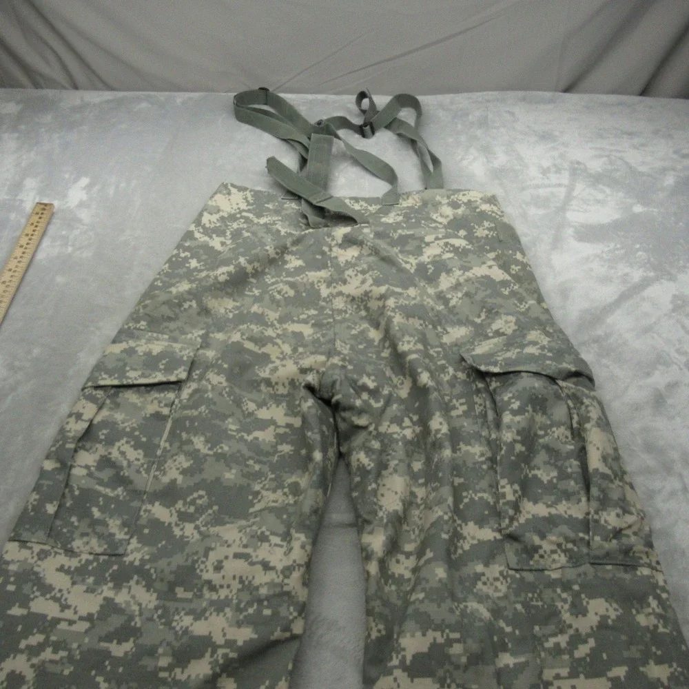 US Military Overgarment‎ Suit Mens L/M Digital Camo Chemical Protective w/Gloves